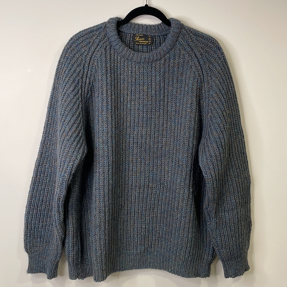 Chunky Wool Sweater Made in Ireland